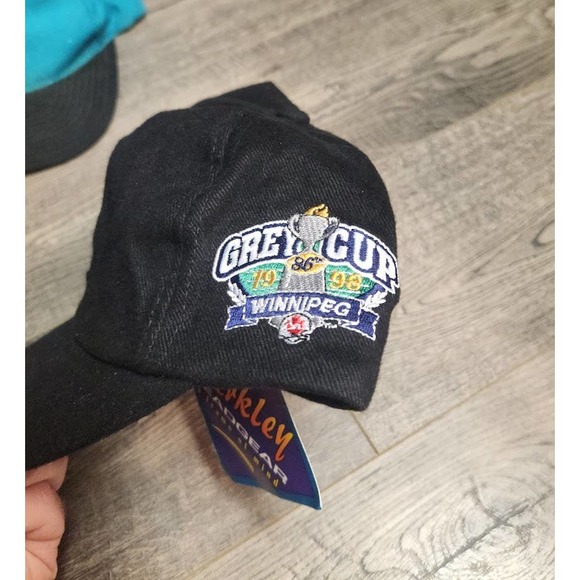 NWT New Vintage 90s 1998 Canadian Football League CFL on CBC Strap Back Hat Cap - Picture 3 of 7